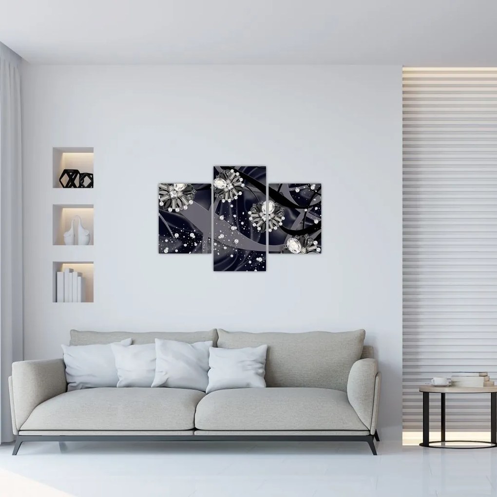 Tablou - Diamante în spațiu (90x60 cm)