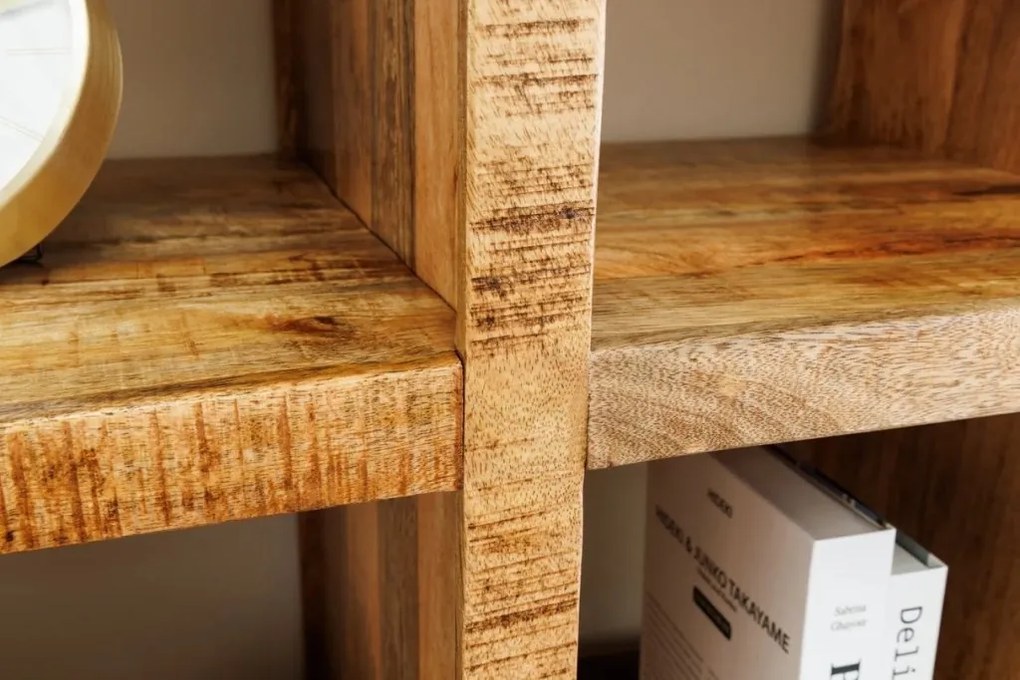 Raft deschis de perete sau separator camera IRON CRAFT 160x156cm