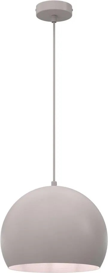 Lustră suspendată SOOL 1xE27/15W/230V Ø27 cm crem