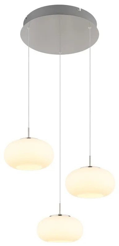 Lustra suspendata cu 3 pendule LED QUINTARA