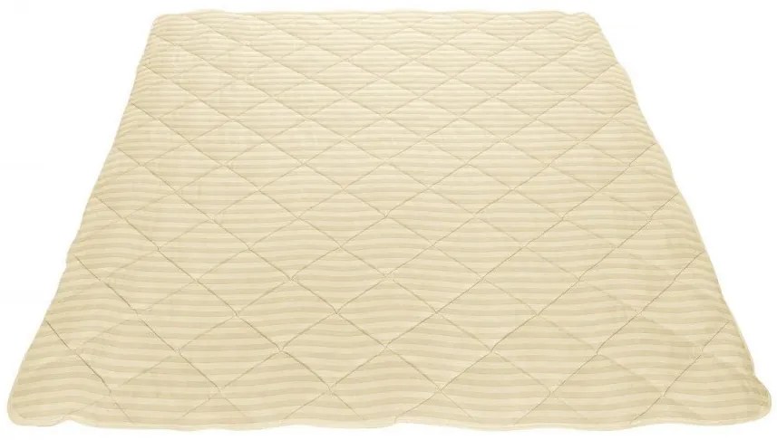 Pilota Alcam damasc, toamna / iarna, bambus, 140x200 cm, ivoire