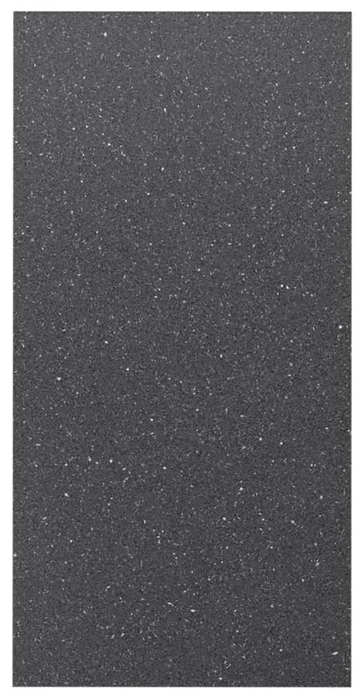 Blat de bucatarie, negru cu textura granit, 30x60x2,8 cm, PAL Negru, 30 x 60 x 2.8 cm, 1