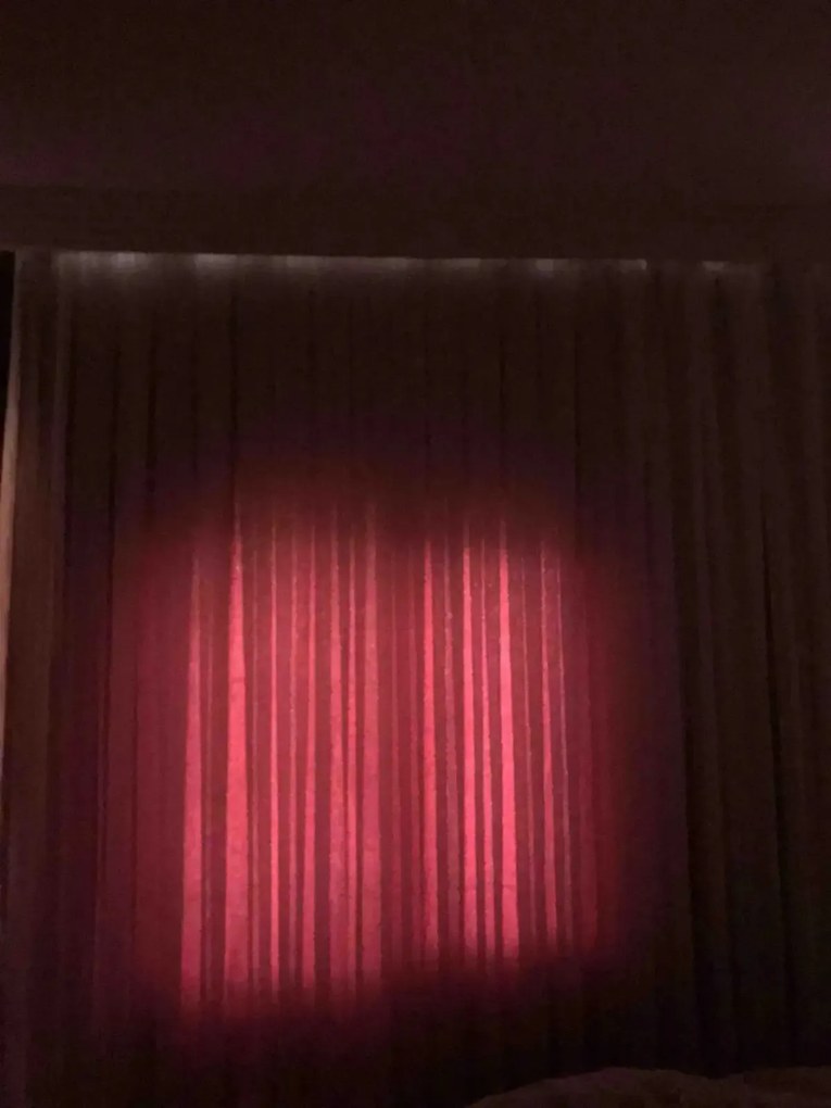 Perdea  Blackout opaca bordo,100x260 cm,50022