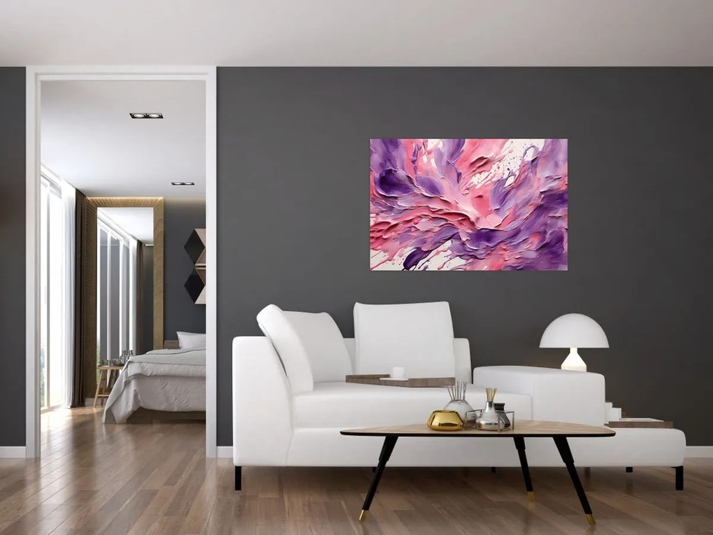 Tablou - Abstracție romantică (90x60 cm)