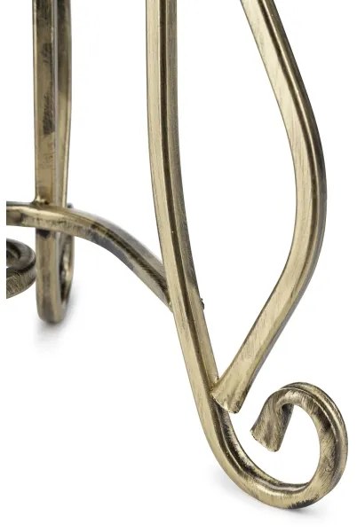 Suport de flori 62x28 cm auriu