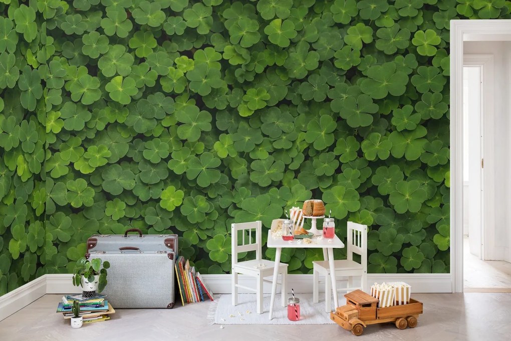 Fototapet, 3D Clover, Rebel Walls