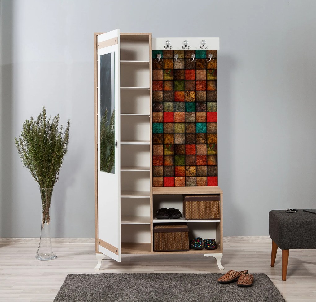 Mobilier hol Ivonne 723 (Stejar sonoma). 1088627