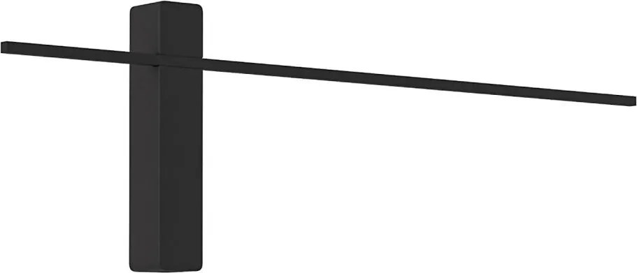 Open Design OR85068 - Aplica de perete BENE LED, 7W/230V, 62 cm, neagră