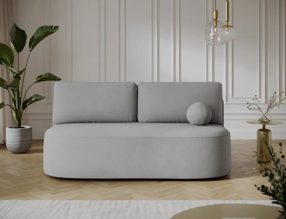 Canapea cu spatiu pentru depozitare, 193x96x93 cm, Lilana, Eltap (Culoare: Gri / Royal 04)