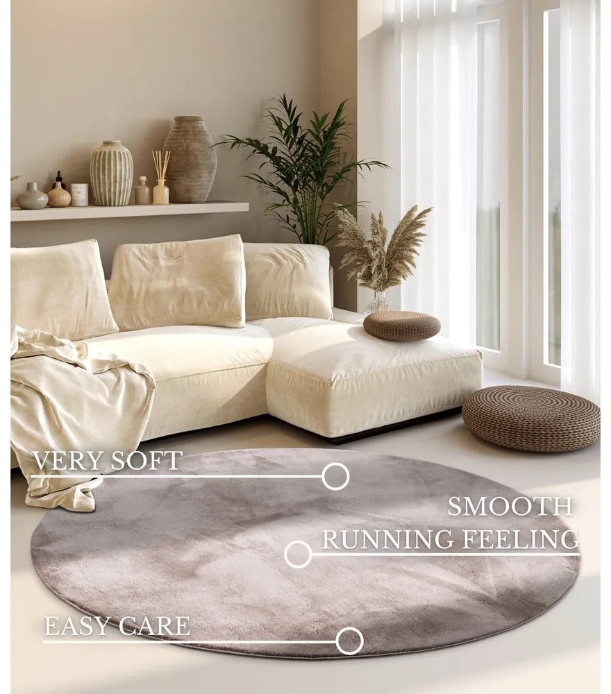 Covor bej rotund ø 200 cm Leon – Villeroy&amp;Boch