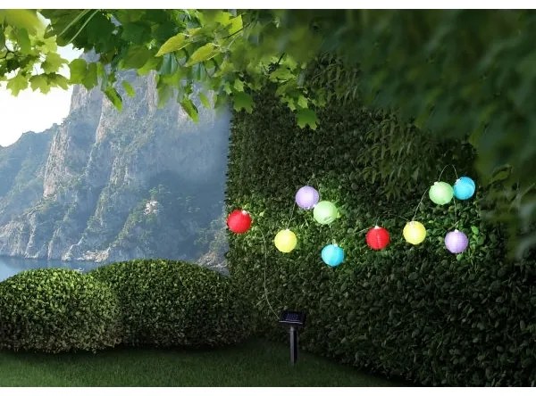Globo 33971 - LED Lanț solar 10xLED/0,06W/1,2V
