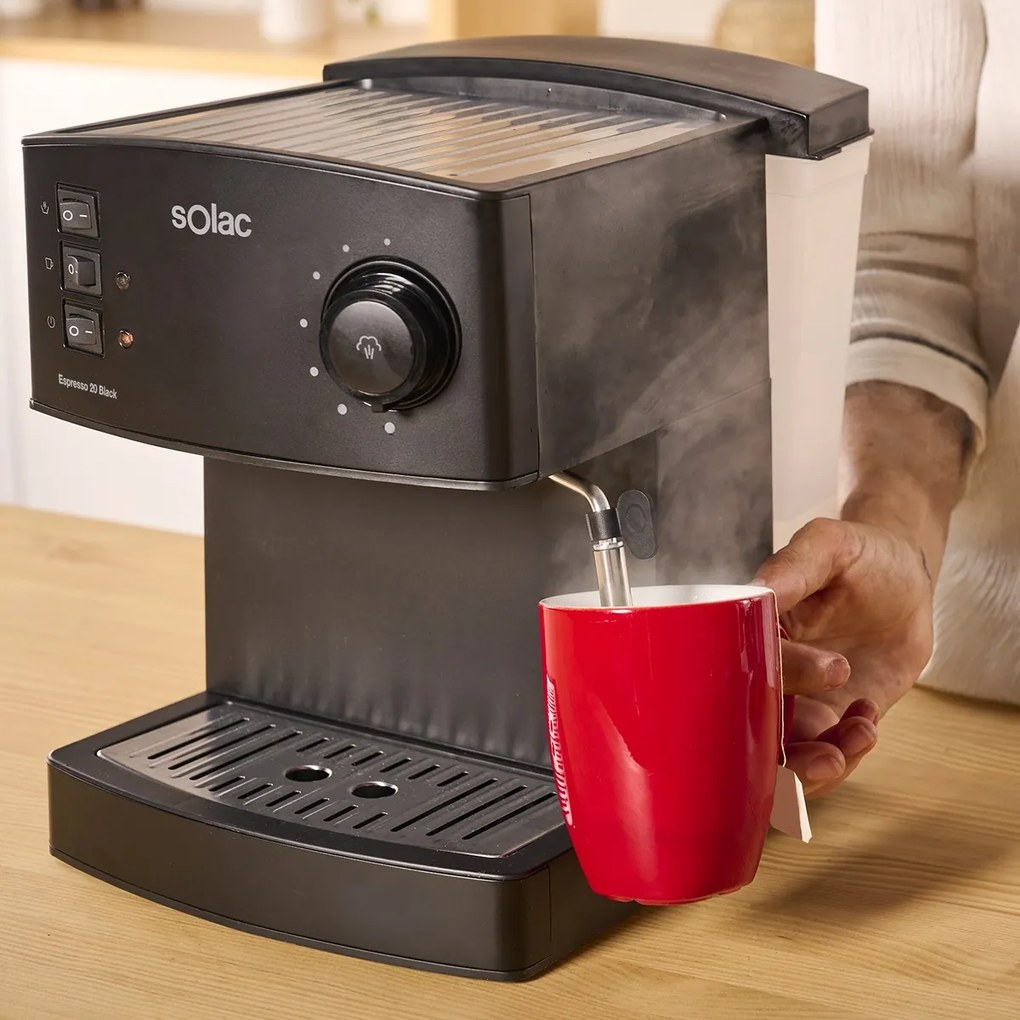 Solac CE4482 espresso 20 Negru