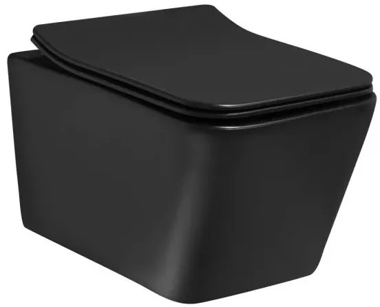 Rezervor WC Tinos BL Adriatic Black montat pe perete