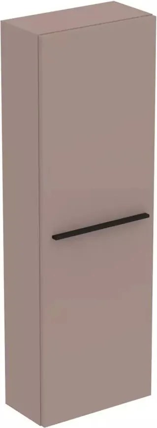 Dulap inalt suspendat Ideal Standard i.life S finisaj gri - bej 40 cm 1 usa
