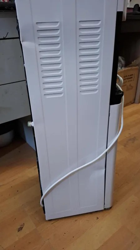 Second hand: Dozator de apa Oliver Voltz OV51449A, 420W/85W, Compresor, Protectie copii, Alb