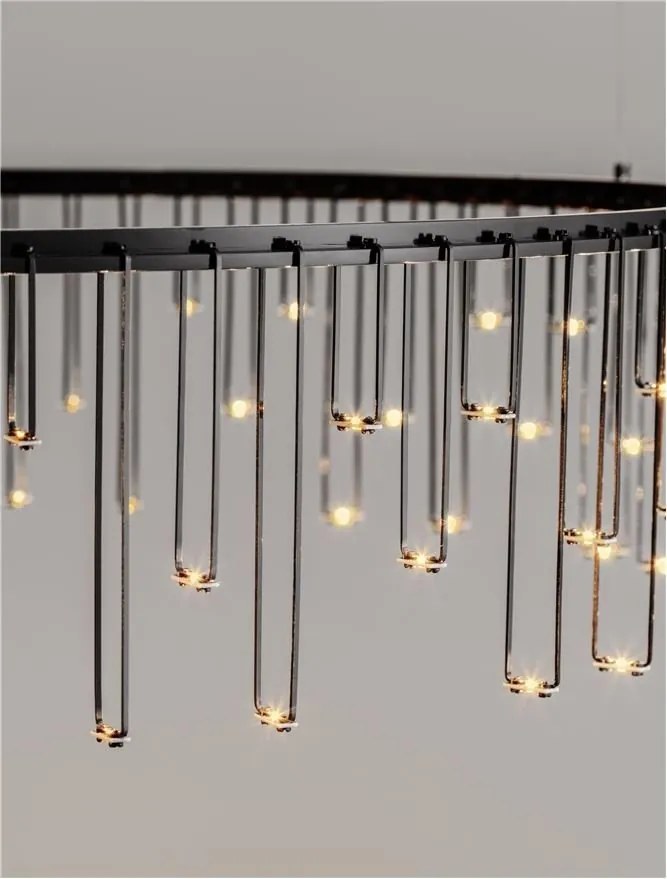 Lustra LED design ambiental deosebit Stellar 80cm