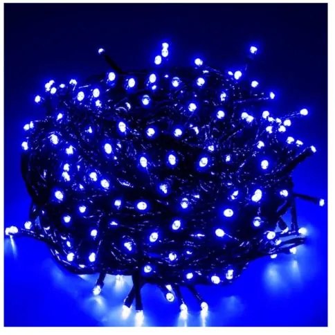 Instalație luminoasă de Crăciun 18m 300 LED Albastru