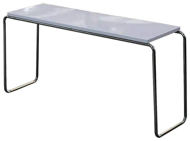 Masa consola, 105x30x50 cm, cadru metalic + blat MDF - cj027