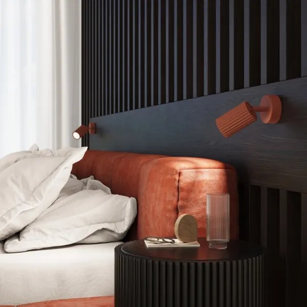 Brilagi - Spot LED CRESTO 1xGU10/10W/230V 20 cm roșu