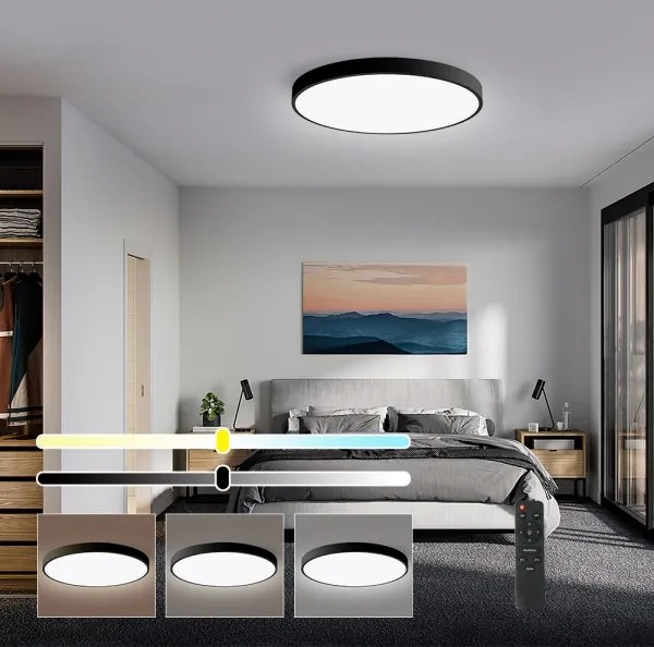 Plafonieră LED dimabilă Brilagi POOL SMART LED/60W/230V 3000-6000K 50 cm + telecomandă