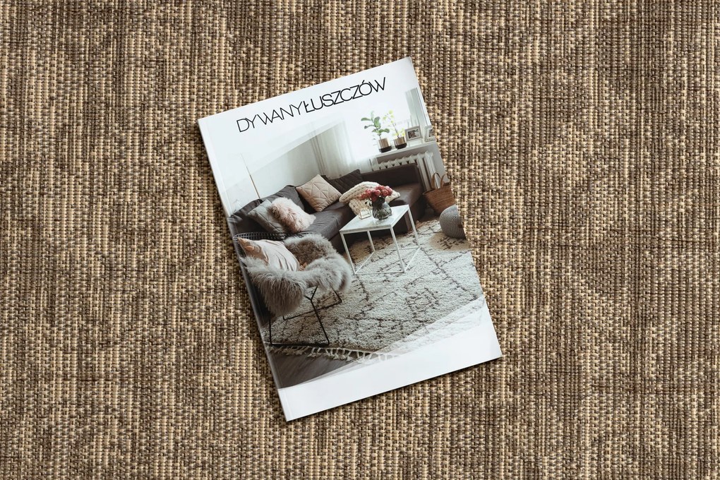 Covor sisal Floorlux 20211 cafea / naturală