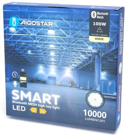 Corp de iluminat LED de exterior Aigostar MESH LED/100W/230V 4000K IP65