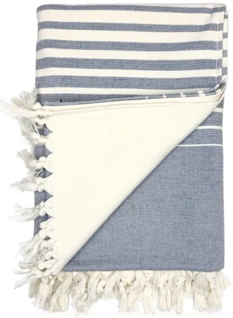 Prosop de plaja KAI 85x150 cm Albastru / Blue