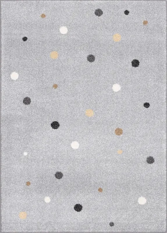 Covor Cu Buline Lokar Grey Selectează mărime: 160 X 220