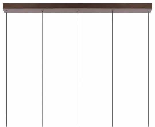 Lustră LED dimabilă pe cablu Lucide 24402/30/96 MARGARY 5xLED/4,2W/230V alamă