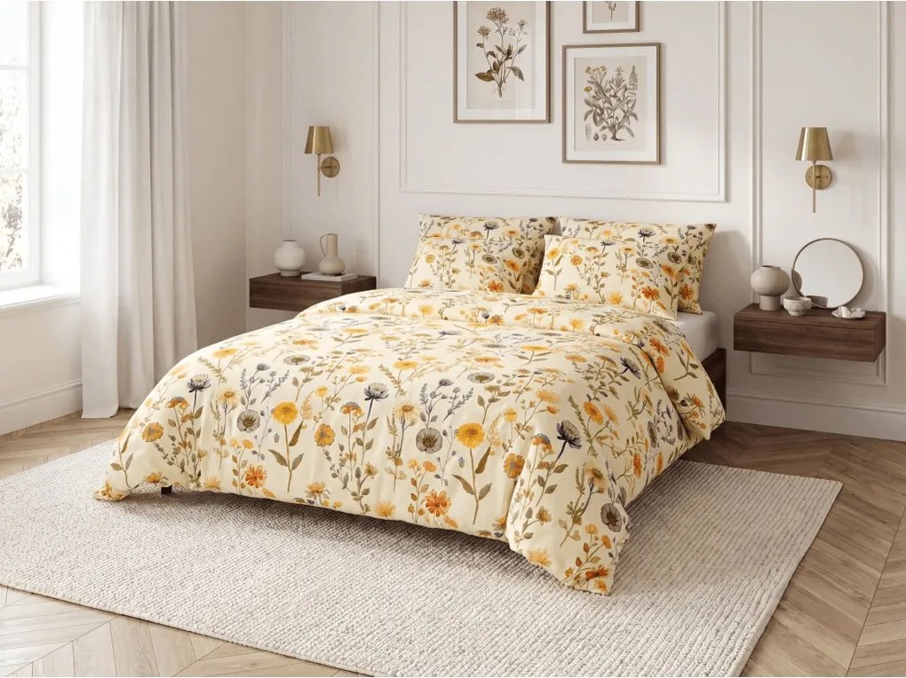 Lenjerie de pat din bumbac SOFLIRA POLY colorata Dimensiune lenjerie de pat: 2 buc 70 x 90 cm | 200 x 220 cm