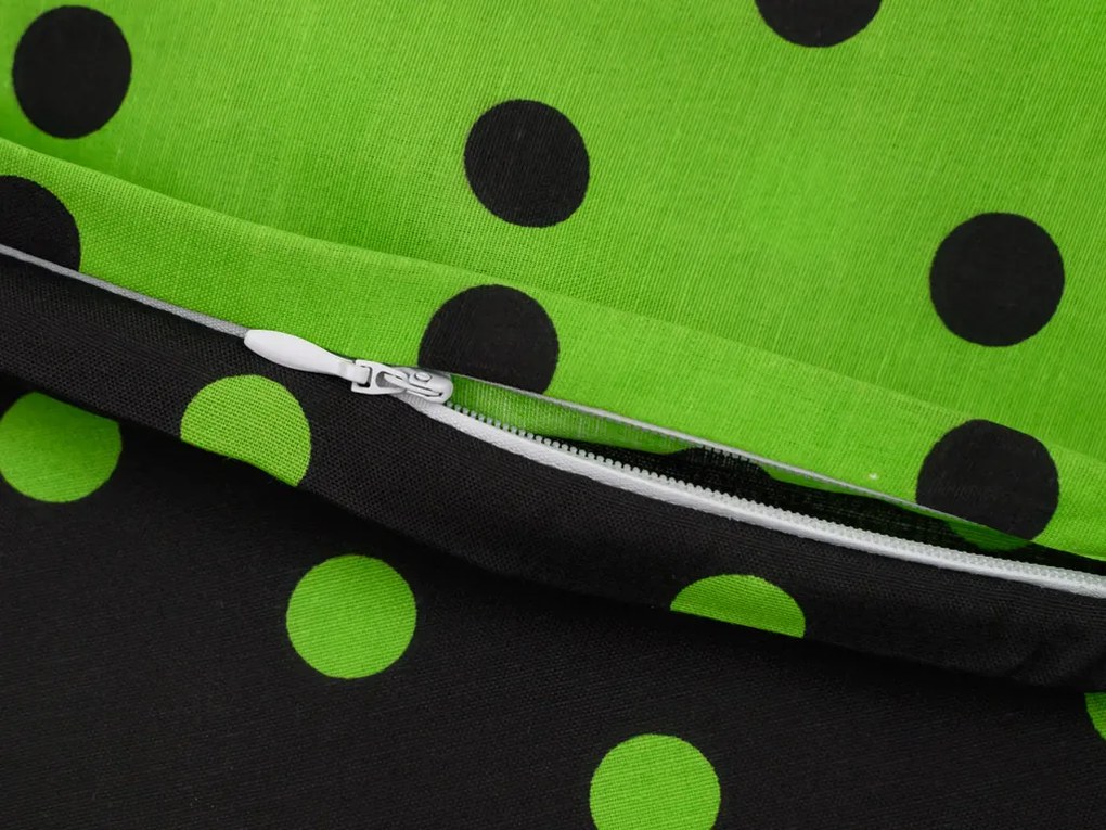 Husa de perna din polibumbac COLAM GREEN POLY 50x70 cm, verde