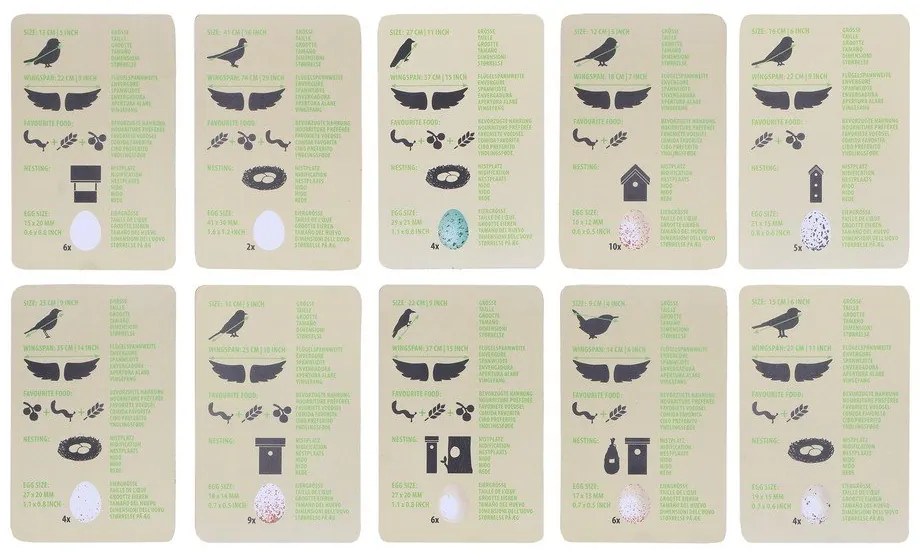 Joc în aer liber Explorer Bag: Birds – Esschert Design