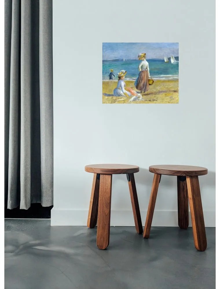 Reproducere tablou Auguste Renoir - Figures on the Beach, 50 x 40 cm