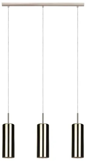 Eglo 98697 - Lustră pe cablu SELVINO 3xE27/15W/230V