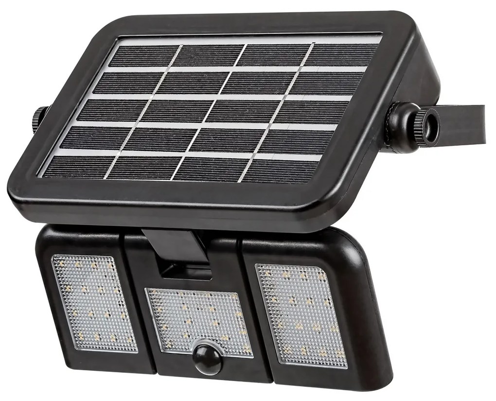 Aplică solară Rabalux 77020 Lihull de exterior, negru