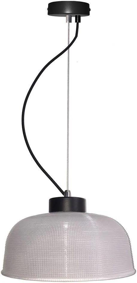 Ledea Liverpool lampă suspendată 1x40 W negru 50101286