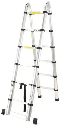 Scară telescopică, 2 x 1,9 m, L