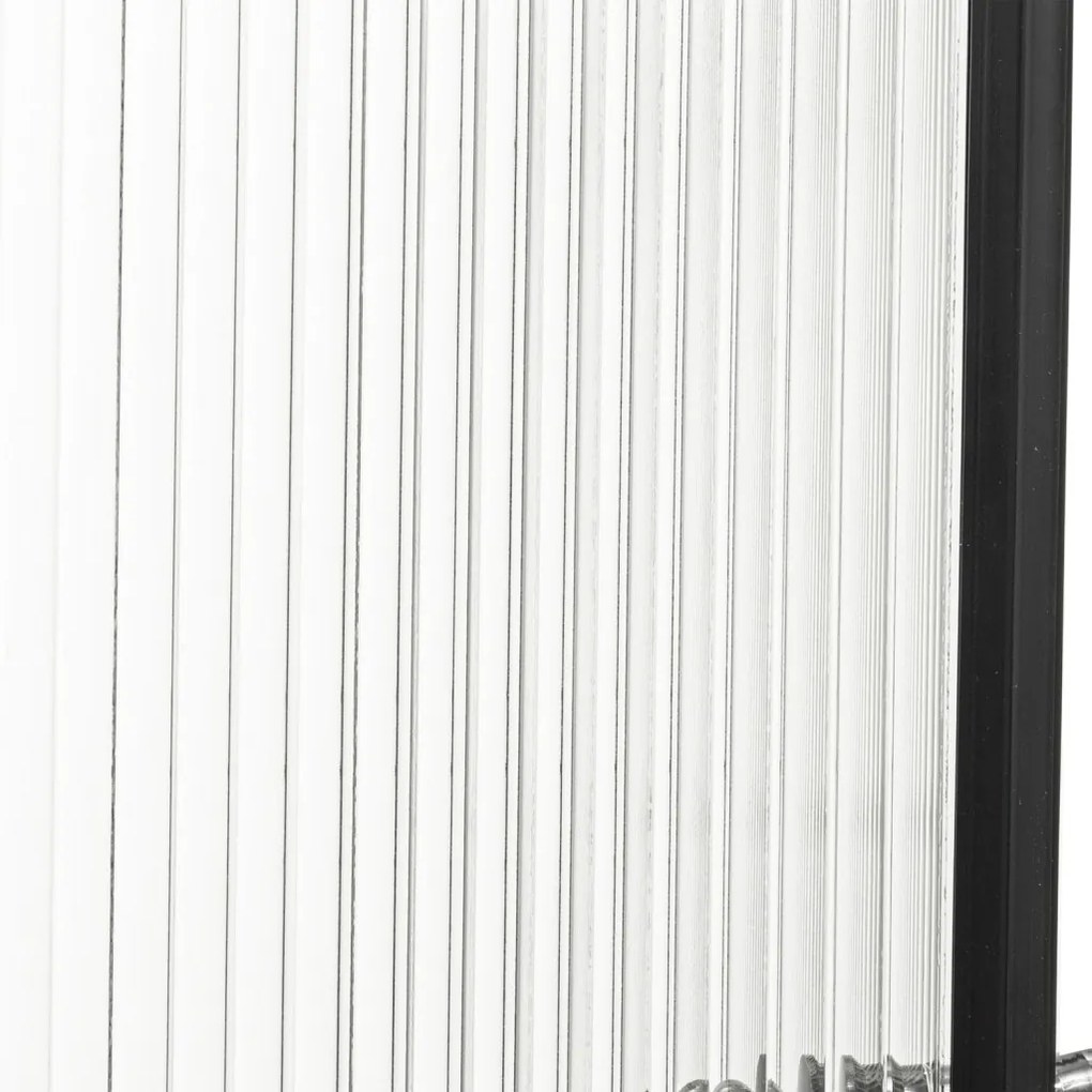 Soho Square Black 80 Carcasă de duș pătrată cu tavă de duș