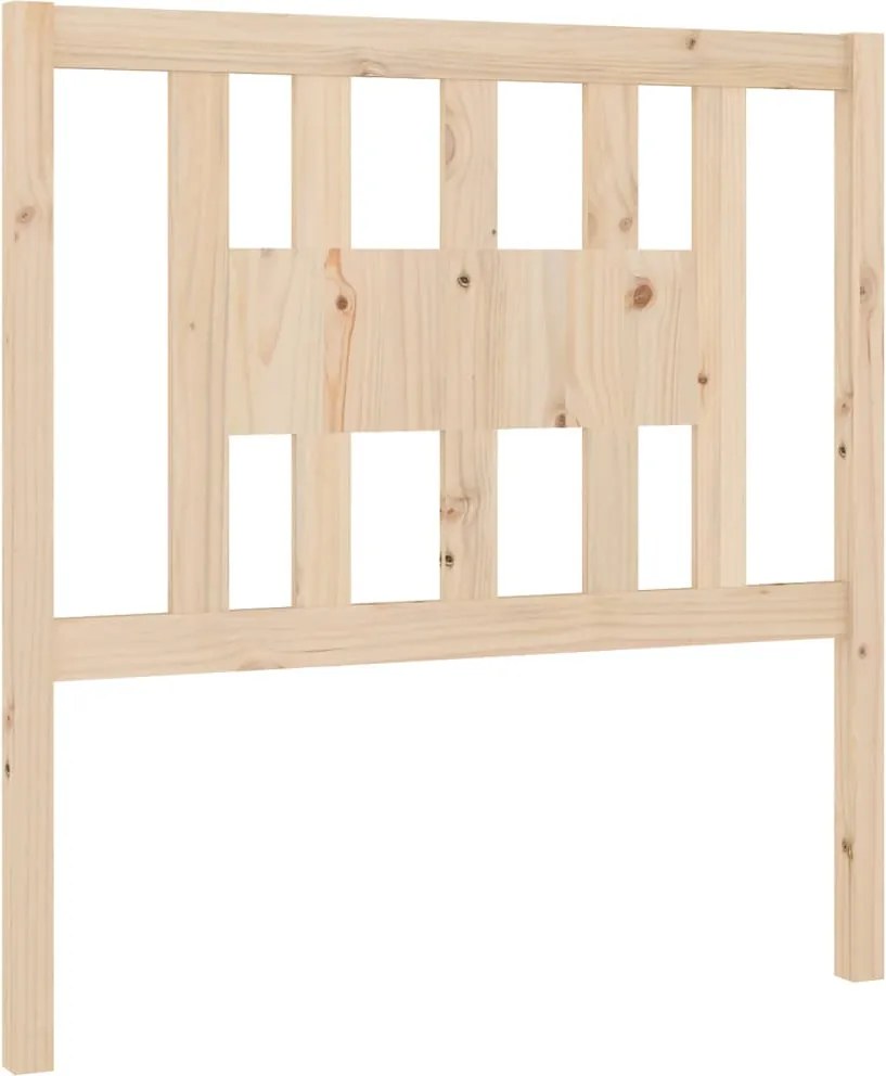 vidaXL Tăblie de pat, 96x4x100 cm, lemn masiv de pin