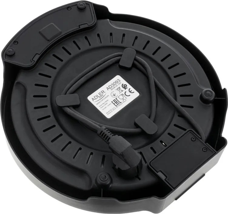 Aparat pentru clătite Adler AD 3093, 1600W, 30 cm, Ustensile incluse, Negru/Inox