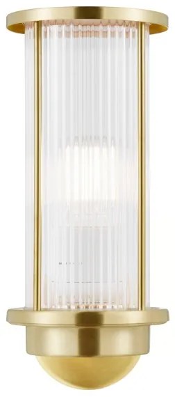 Nordlux - Aplică de exterior LINTON 1xE27/15W/230V IP54, alamă