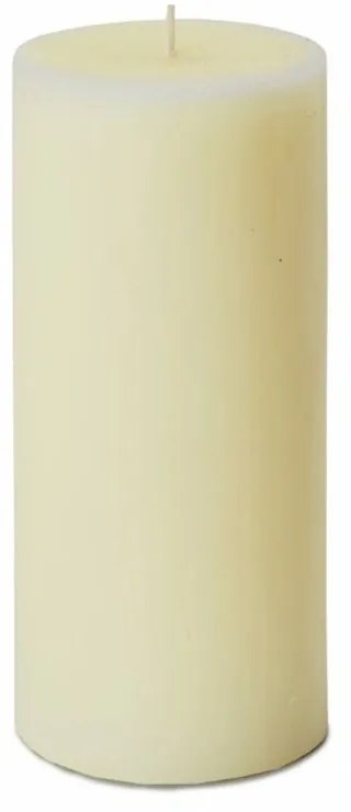 Lumanare decorativa h 15 cm, d 7 cm, ecru