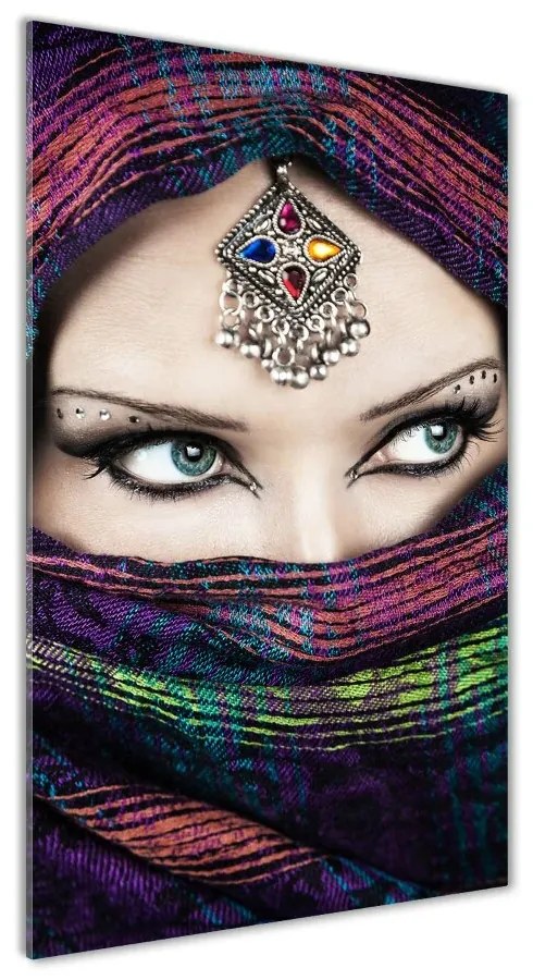 Tablou din Sticlă femeie indiană