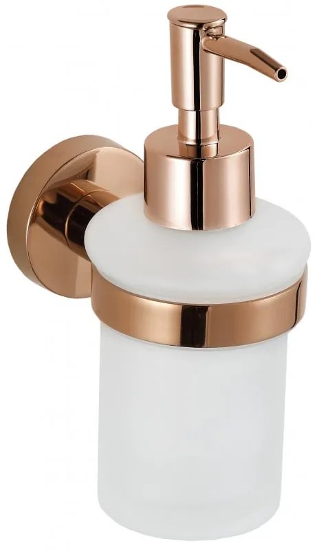 Dispenser de săpun Mexen Remo, aur roz - 70507388-60