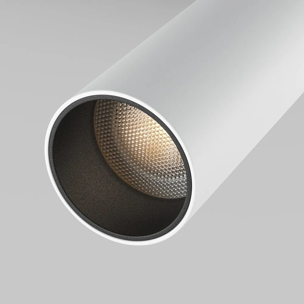 Spot LED incastrabil design tehnic FOCUS 3000K alb