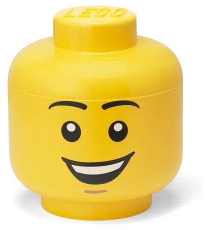 Cutie de depozitare pentru copii din plastic Head – LEGO®