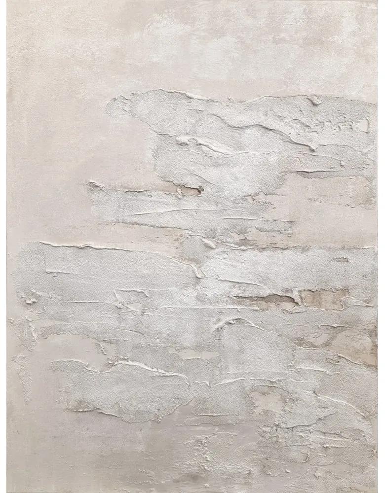 Tablou pictat manual 90x120 cm Sand Wall - Malerifabrikken