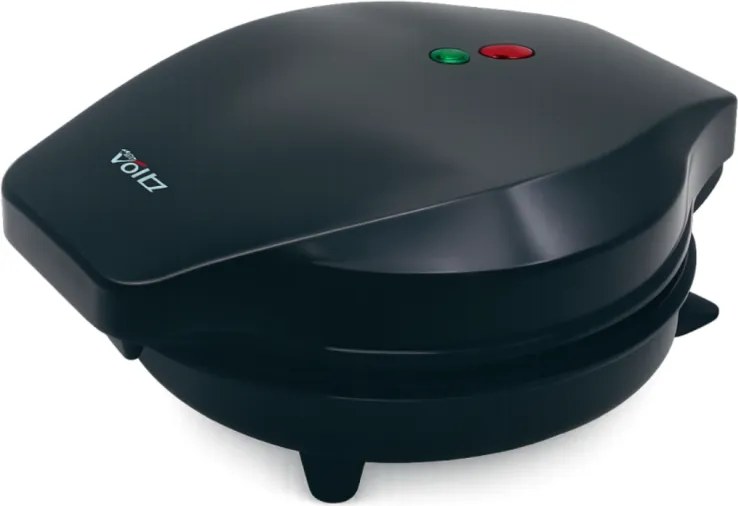 Aparat pentru gogosi / donuts Oliver Voltz OV51442GC, 1200 W, 7 gogosi, Placi antiaderente, Indicator luminos, Negru