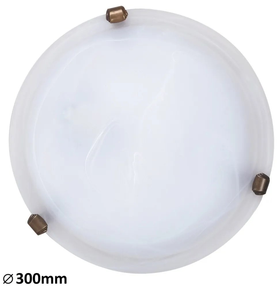 Aplica de perete, Plafoniera diam.30cm, Alabastro 3203 RX