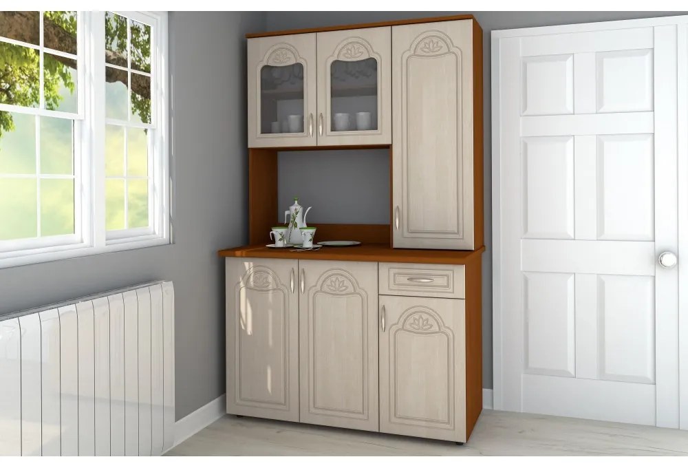DULAP 120 UK MDF, 121x33/60x197